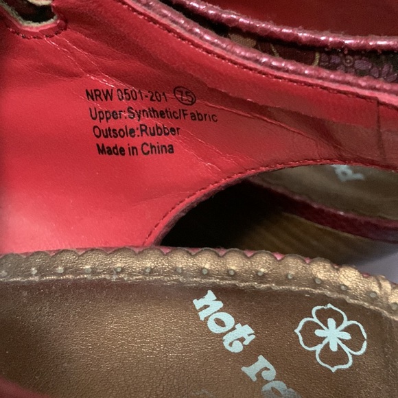 Not Rated unique stacked heel - Picture 3 of 6